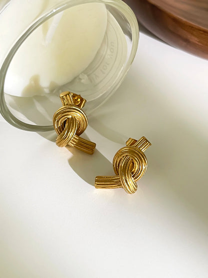 Knot Stud Earrings