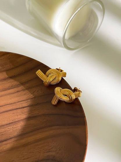 Knot Stud Earrings